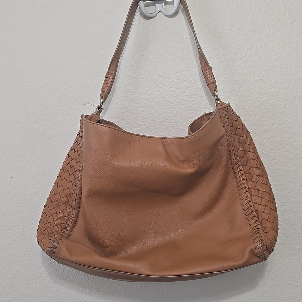 Cole Haan Camel Leather Dillon Hobo Bag‎ Pre-Owned